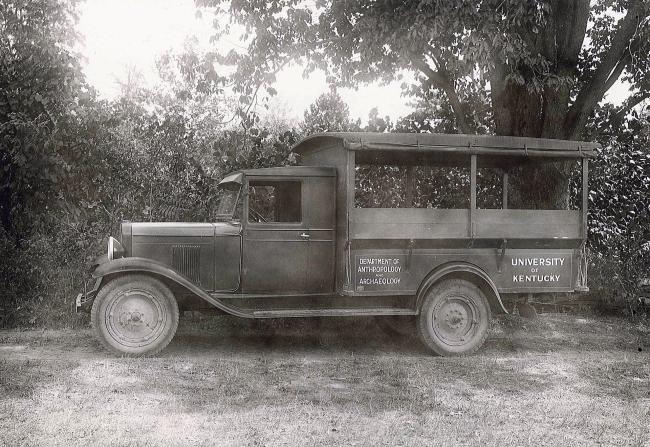 1927 Truck Purchased for Archaeological Research in Kentucky